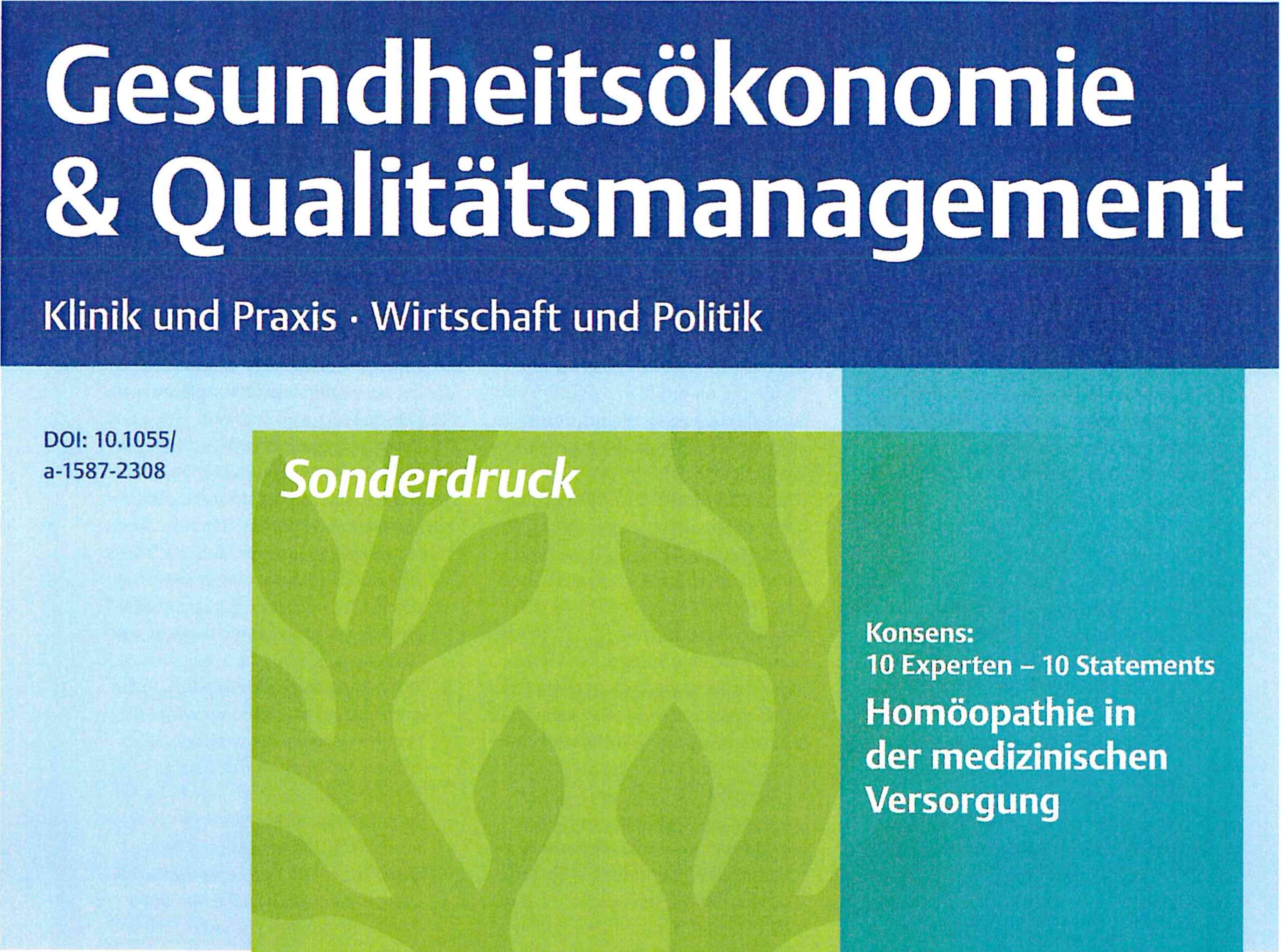 Wissenschaftliches Positionspapier zur Homöopathie